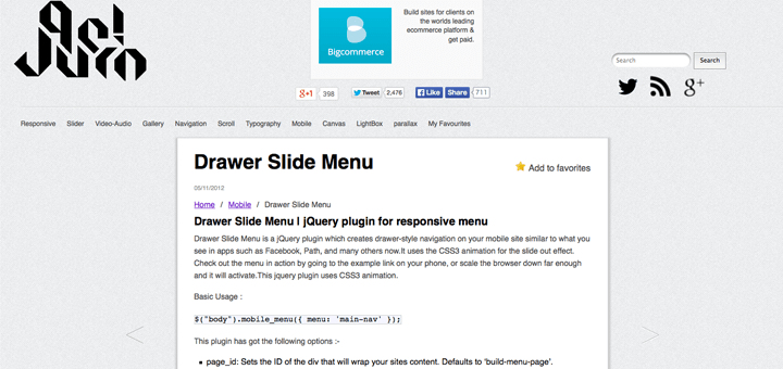 drawer-slide-menu