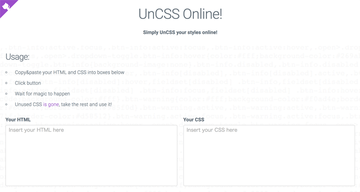 uncss-online
