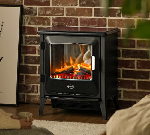 暖炉型ヒーターのデザイン